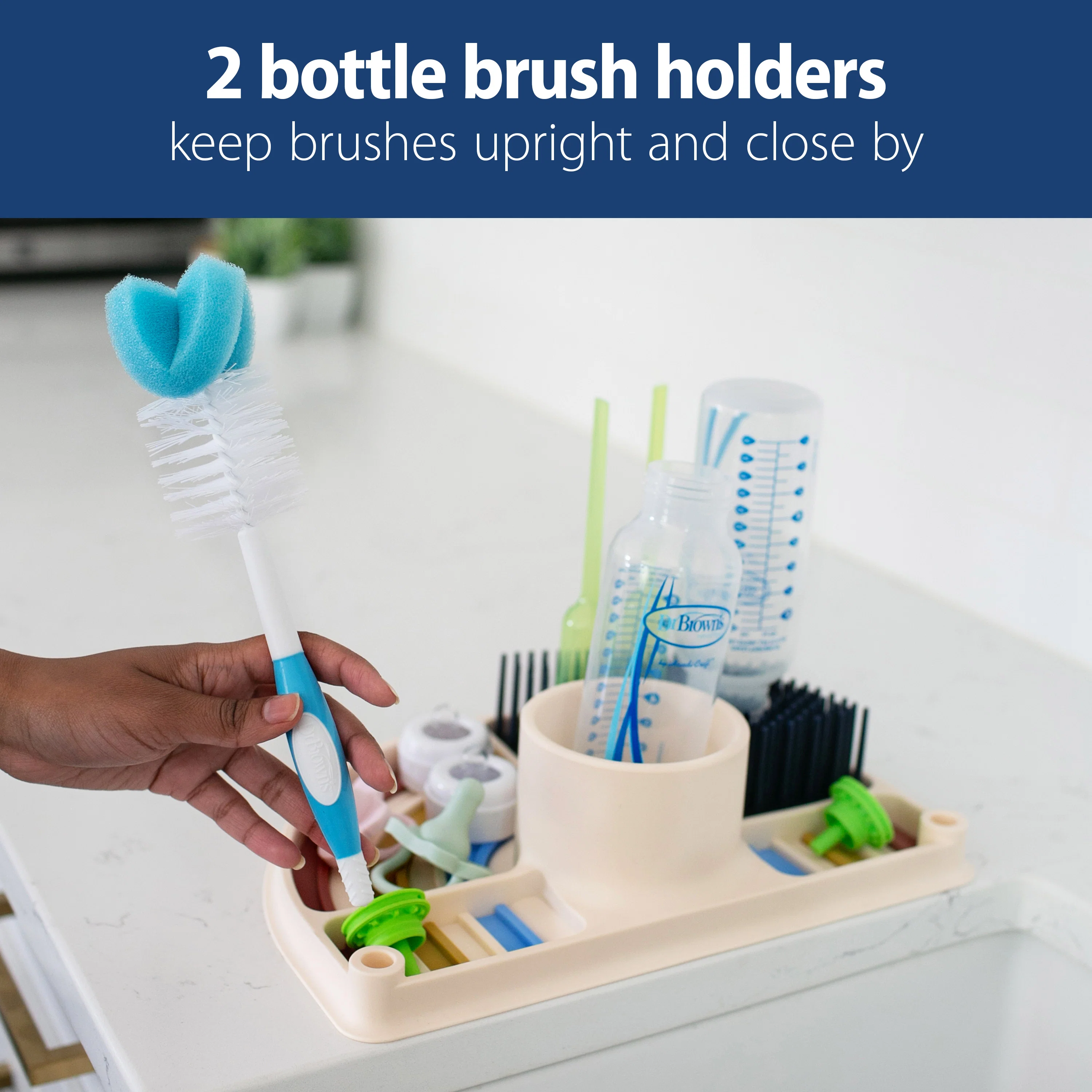 Dr. Brown’s™ 2-in-1 Dry & Prep Silicone Mat - Image 6