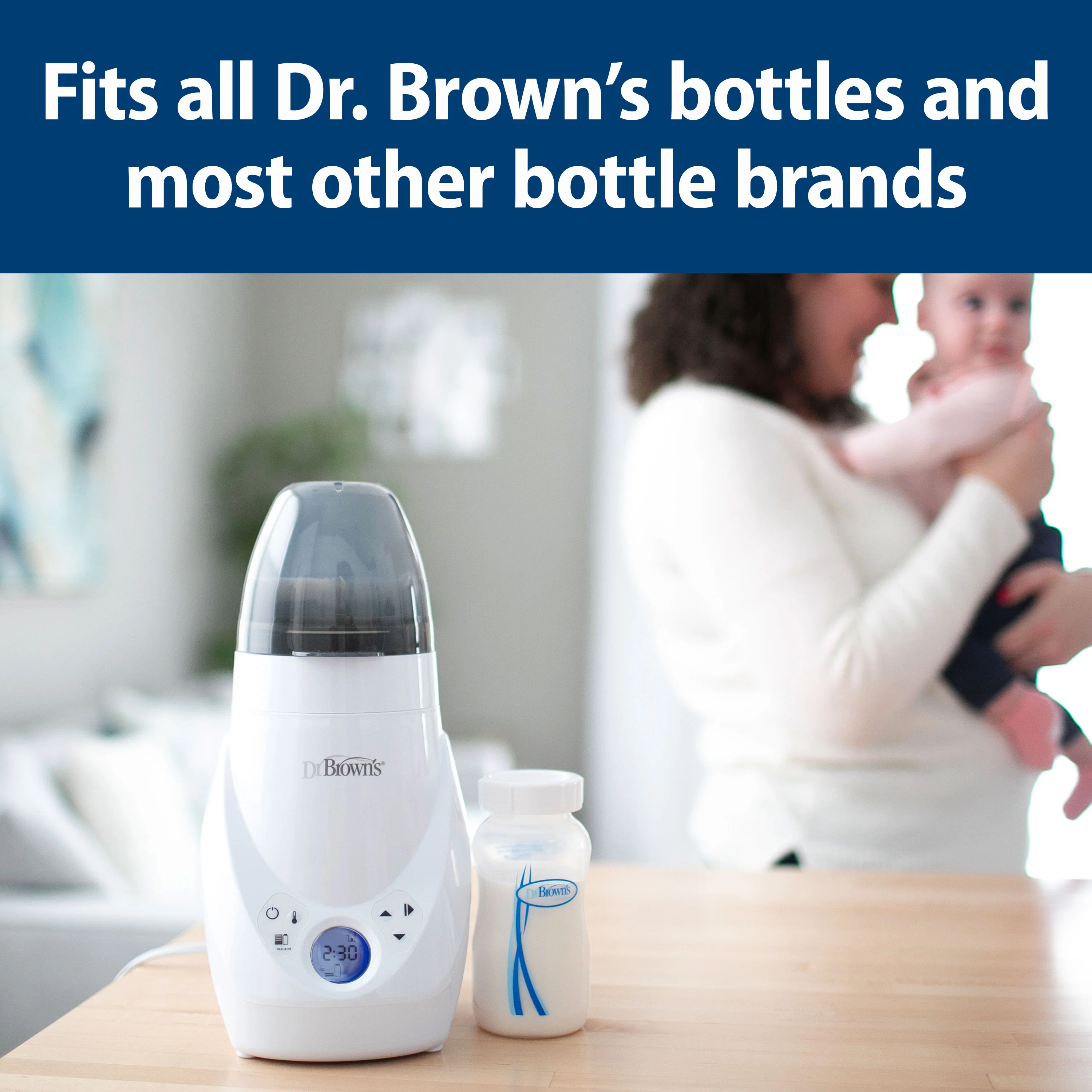 Dr. Brown’s Deluxe Baby Bottle Warmer and Sterilizer, For Baby Bottles and Baby Food Jars - Image 5