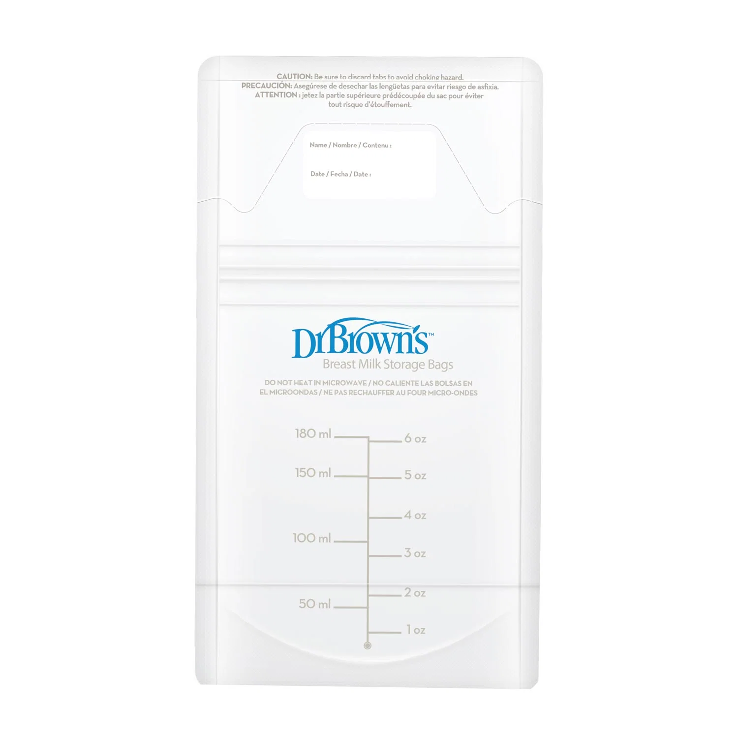 Dr. Brown's Breast Milk Storage and Freezer Bags - 50ct - Image 3
