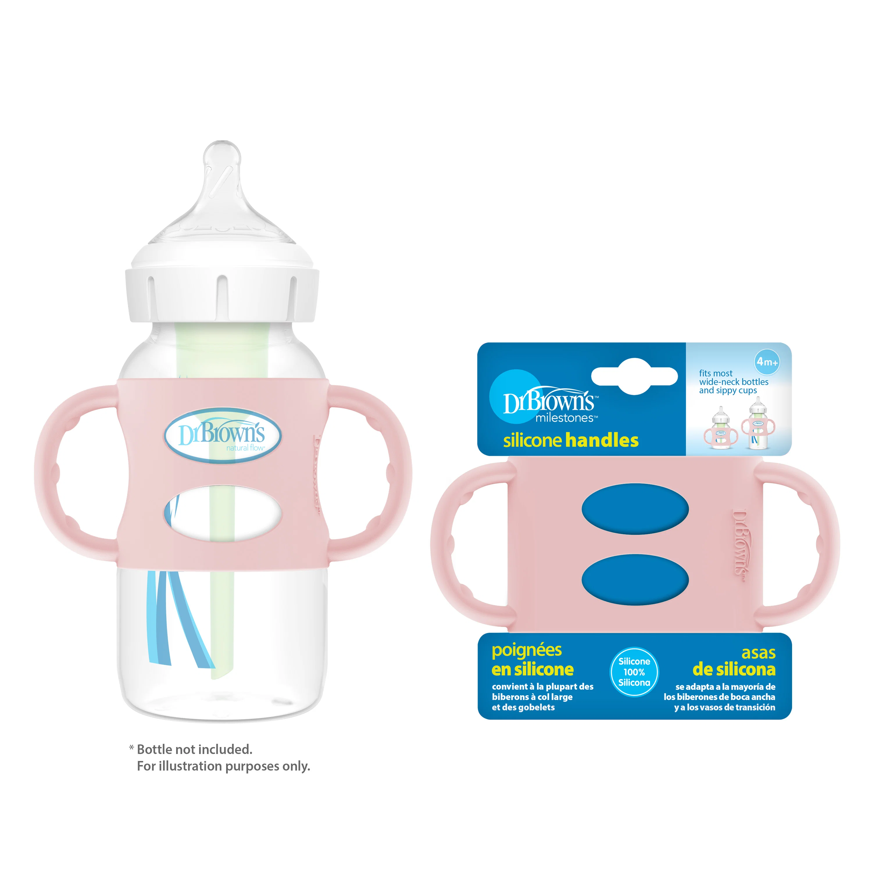 Dr. Brown’s® Milestones™ Wide-Neck Silicone Handles - Image 3